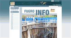 Desktop Screenshot of info.fugro.nl