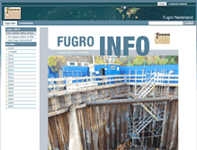 Tablet Screenshot of info.fugro.nl